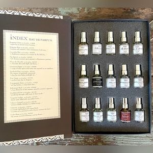 VERY RARE! FRESH INDEX PARFUM CHRONICLES EDP. 15 mini glass spray bottle…